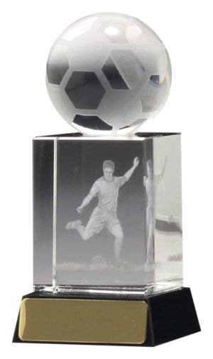 Football Hologram Crystal
