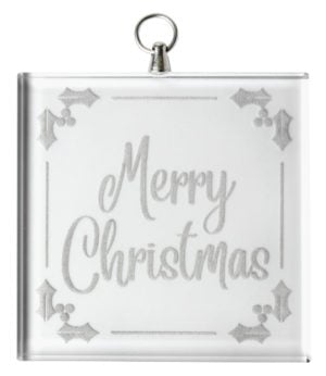 Glass Medal - Square