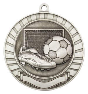 Eco Scroll Football - Silver
