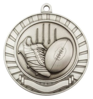 Eco Scroll - Footy - Silver