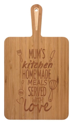 Bamboo Board with Handle