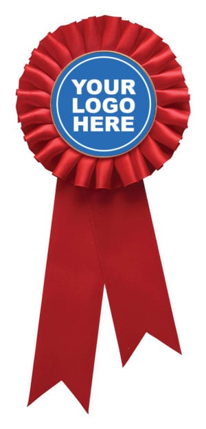 Red Rosette w/ Clip 210mm