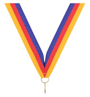 Gold / Red / Blue Ribbon