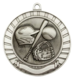 Eco Scroll - Baseball / Softball - Silver