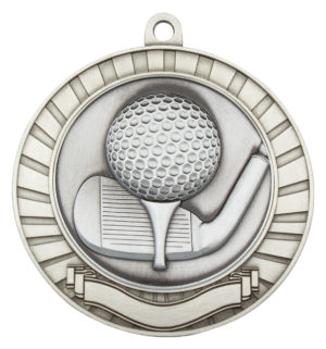 Eco Scroll - Golf - Silver