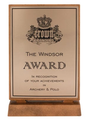 Billboard Xtra Plaque - Bronze