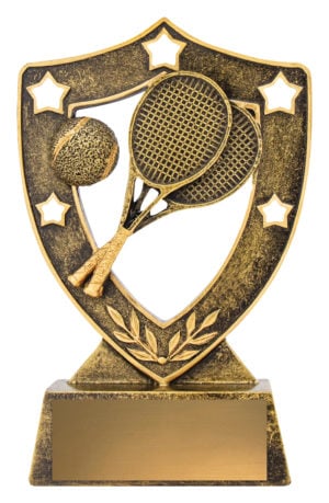 Tennis Gold Shield