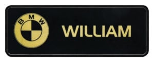 Executive Badge - Black / Gold