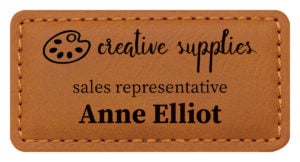 Name Badge - Rawhide