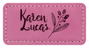 Name Badge - Pink
