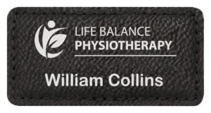 Name Badge - Black