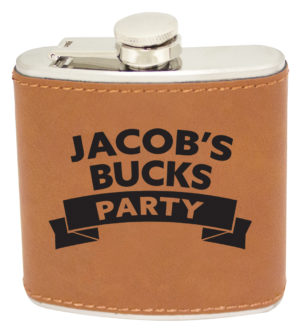 Rawhide Flask