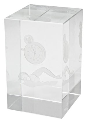 Swim Crystal Block Award