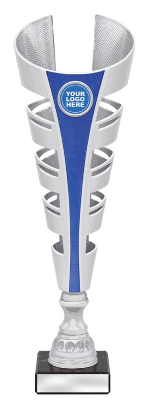 Gauntlet - Silver / Blue