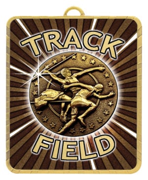 Gold Lynx Medal - Track & Field