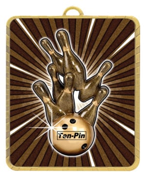 Gold Lynx Medal - Tenpin
