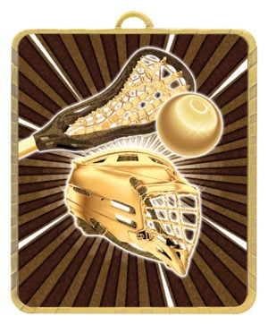 Gold Lynx Medal - Lacrosse