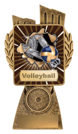 Antique Gold Lynx - Volleyball