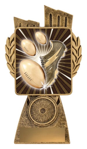 Antique Gold Lynx - Aussie Rules Theme