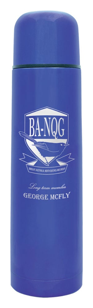 Blue Thermos