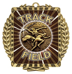 Lynx Wreath - Track & Field