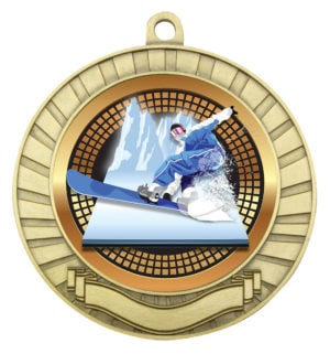 Eco Scroll - Snowboarding
