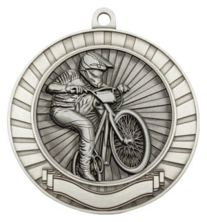 Eco Scroll - BMX - Silver