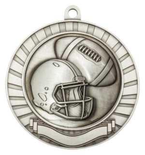 Eco Scroll - Gridiron - Silver