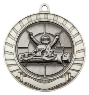 Eco Scroll - Go Kart - Silver
