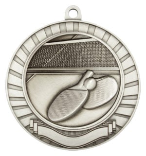 Eco Scroll - Table Tennis - Silver