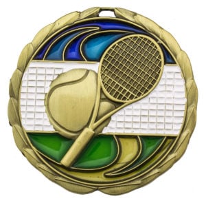 Tennis Stained Glass