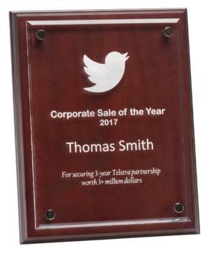 Floating Acrylic Plaque