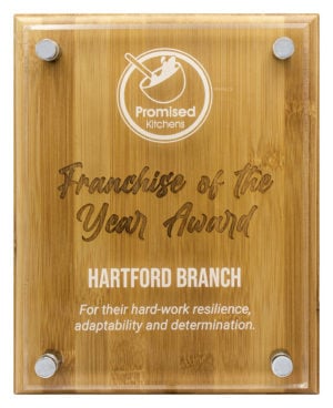Bamboo Floating Plaque