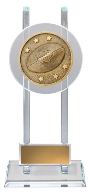 Aussie Rules Spartan Glass