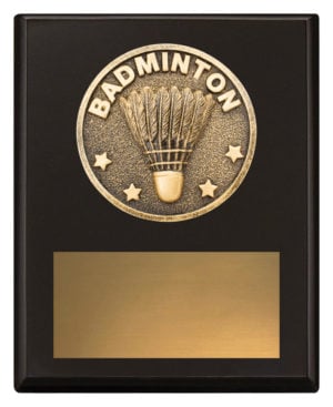 Challenge Plaque - Badminton