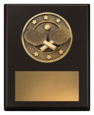 Challenge Plaque - Table Tennis