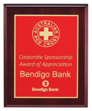 Designer Plaques - Red