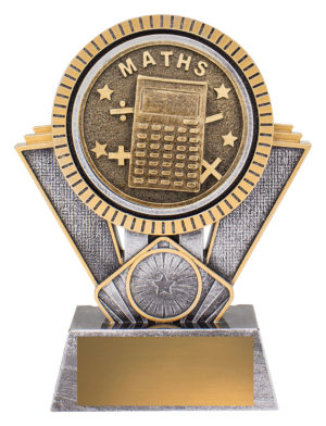 Spartan - Maths - 155mm, Antique Silver & Gold