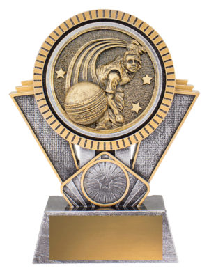 Spartan - Bowling - 155mm, Antique Silver & Gold