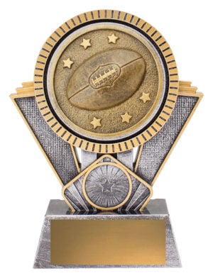 Spartan - Aussie Rules - 155mm, Antique Silver & Gold