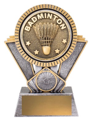 Spartan - Badminton - 155mm, Antique Silver & Gold