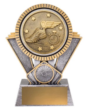 Spartan - Athletics - 155mm, Antique Silver & Gold