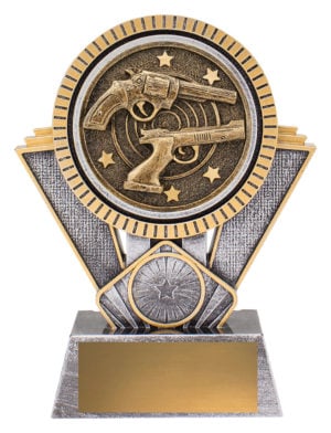 Spartan - Shooting - 155mm, Antique Silver & Gold