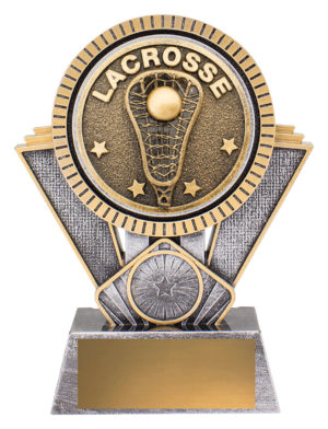 Spartan - Lacrosse - 155mm, Antique Silver & Gold
