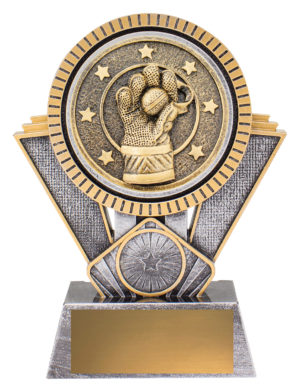 Spartan - Wicketkeeper - 155mm, Antique Silver & Gold
