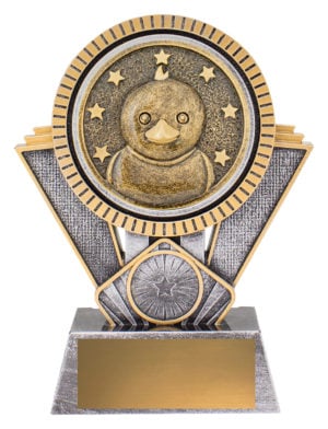 Spartan - Duck - 155mm, Antique Silver & Gold