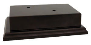 Black Pedestal Base