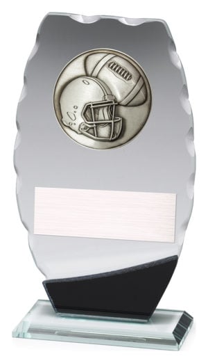 Clipped Oval Glass - Gridiron